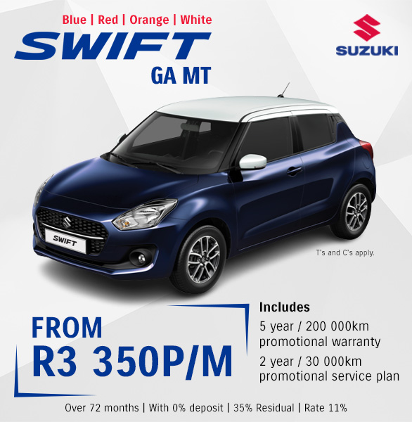 New Suzuki SWIFT GA MT